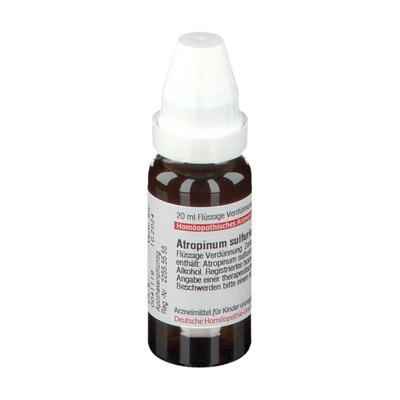 Atropinum Sulfuricum D 12 Dilution 20 ml Image