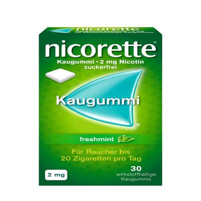 Nicorette Kaugummi 2 mg freshmint 30 St Image