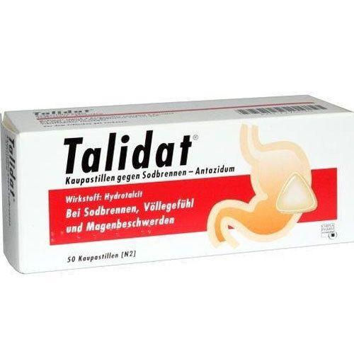 Talidat Kaupastillen gegen Sodbrennen 50 St Pastillen