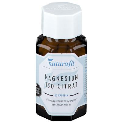 Naturafit Magnesium 130 Citr Kapseln 60 St Image