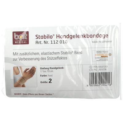 Bort Stabilo Handgelenkbandage Gr.2 haut 1 St Bandage(s) Image