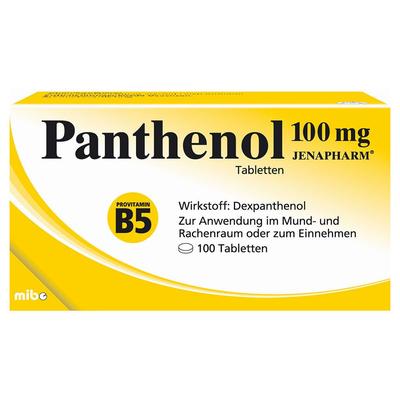 Panthenol 100 mg Jenapharm Tabletten St Image