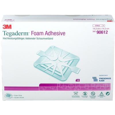 Tegaderm Foam Adhesive FK 14,3x14,3 cm 90612 10 St Verband Image