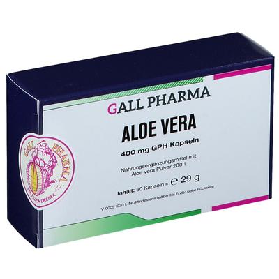 Aloe Vera 400 mg GPH Kapseln 60 St Image