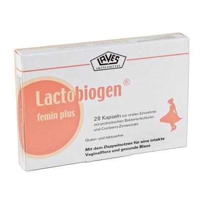 Lactobiogen femin plus Kapseln 28 St Image