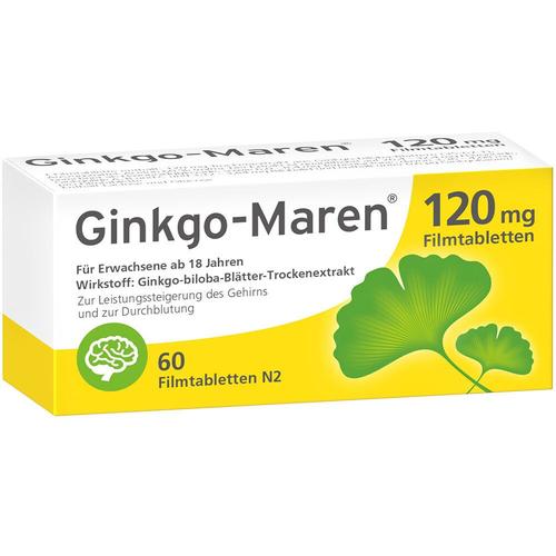 Ginkgo-Maren 120 mg Filmtabletten 60 St