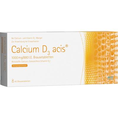 Calcium D3 acis 1000 mg/880 I.e. Brausetabletten 40 St Image