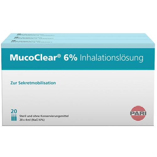 Mucoclear 6% NaCl Inhalationslösung 60x4 ml