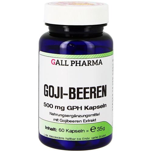 Goji Beeren 500 mg GPH Kapseln 60 St
