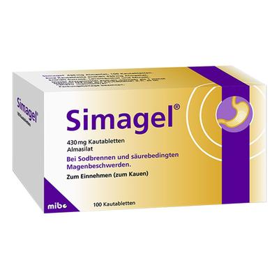 Simagel Kautabletten 100 St Image