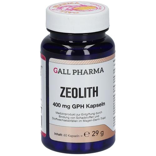 Zeolith 400 mg GPH Kapseln 60 St