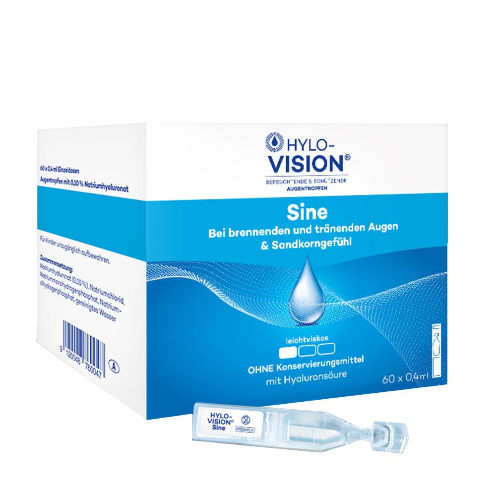 Hylo-Vision sine Einzeldosispipetten 60x0,4 ml Image