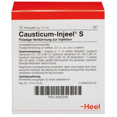 Causticum Injeel S Ampullen 10 St Image