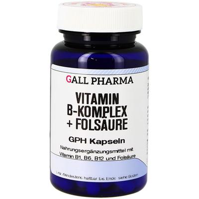 Vitamin B KOMPLEX+Folsäure GPH Kapseln 180 St Image