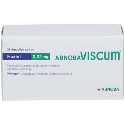 Abnobaviscum Fraxini 0,02 mg Ampullen 21 St Image