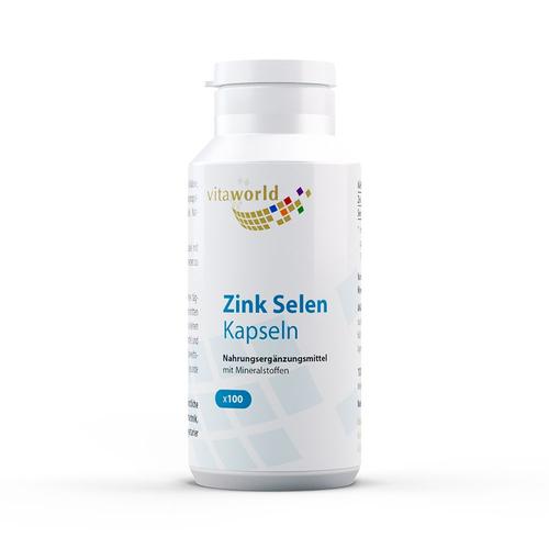 Zink Selen Kapseln 15 mg/100 µg 100 St