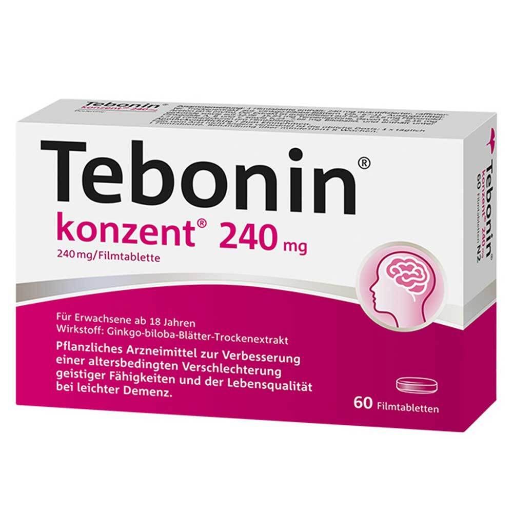 Tebonin konzent 240 mg Filmtabletten 60 St