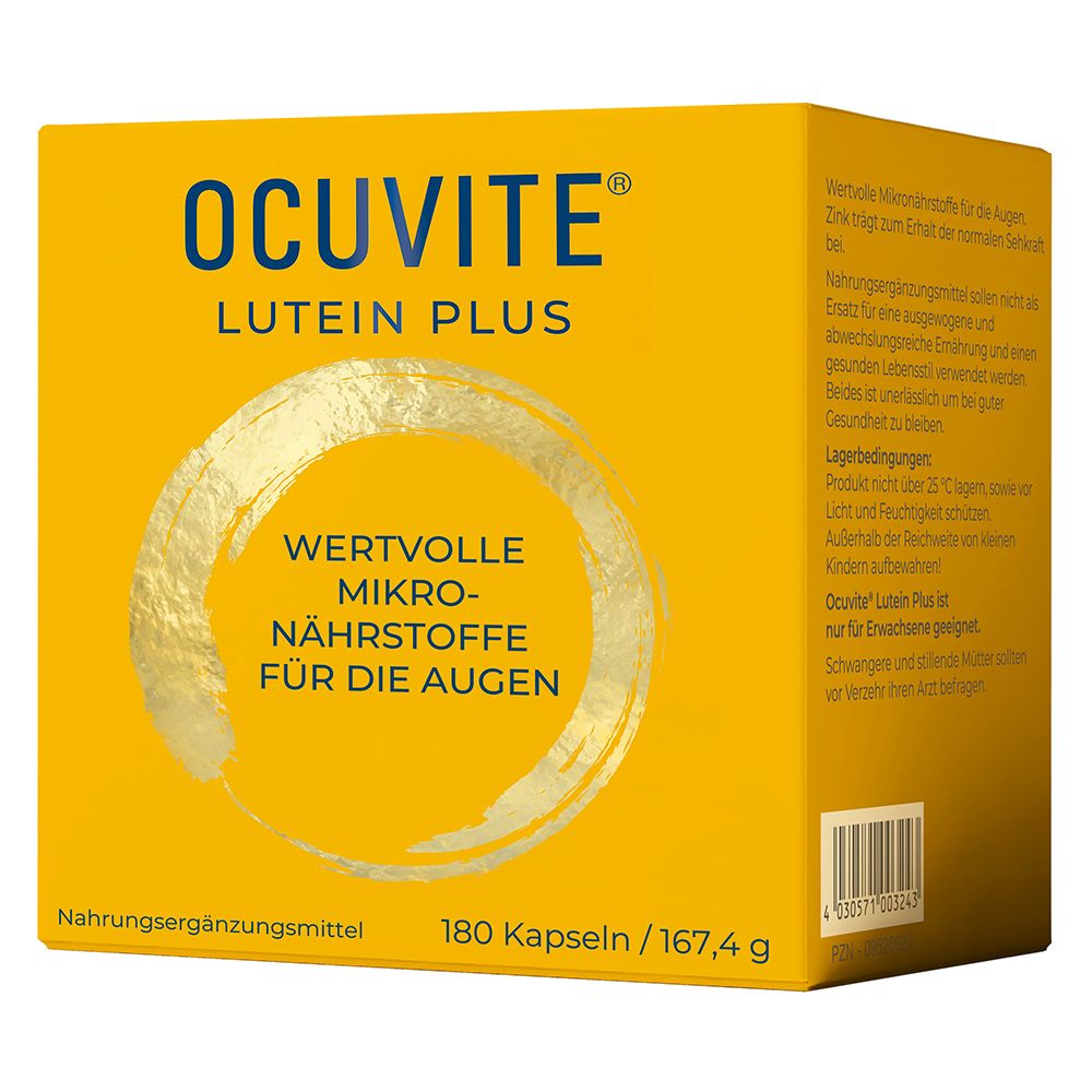 Ocuvite Lutein Plus Kapseln 180 St Image