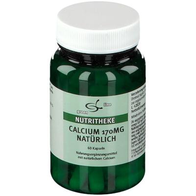 Calcium 170 mg natürlich Kapseln 60 St Image