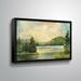 Millwood Pines Silver Lake - Print on Canvas in White | 24 H x 36 W x 2 D in | Wayfair 1DEECA4B79E24FEF8281424CCA6C5BBD