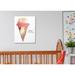 Harriet Bee Abiding I Scream For Ice Cream Watercolor Wood in Brown | 14 H x 11 W in | Wayfair 2CF212A741984A4A952B21857C00A84D