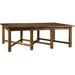 MacKenzie-Dow Yesterday River Solid Wood Coffee Table Wood in Brown | 20 H x 60 W x 40 D in | Wayfair 6-5031_Wheatland
