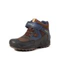 Geox Boy's J New Savage B a Shoes, Brown Navy, 13 UK Child