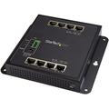 StarTech.com Industrial 8 Port Gigabit Ethernet Switch - Hardened Compact GbE Layer/L2 Managed Switch - Rugged Network Switch Din Rail/Wall Mountable RJ45/LAN Switch IP-30/-40C to +75C Temp (IES81GW)
