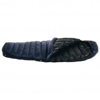 Western Mountaineering - TerraLite - Daunenschlafsack Gr 215 cm Zip: Left Blau/Schwarz