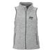 Women's Fanatics Branded Heather Gray MTSU Blue Raiders Summit Fleece Full Zip Sweater Vest