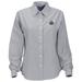 Women's Gray North Carolina Central Eagles Velocity Oxford Plus Size Button-Up Long Sleeve Shirt