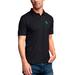 Men's Black North Texas Mean Green Big & Tall Vansport Omega Tech Polo