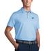 Men's Light Blue Richmond Spiders Pro Tonal Micro-Stripe Polo