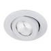 WAC Lighting Oculux Shower Recessed Trim in White | 4.75 H x 4.75 W in | Wayfair R3BRA-F927-WT