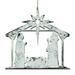 The Holiday Aisle® Rustic Rising Star Nativity Hanging Wood in Brown | 5 H x 5 W x 1 D in | Wayfair E6E158377C6549FBA73ED93C8ADDB448