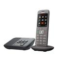 Gigaset CL660A - Cordless Phone with Answering Machine and Large TFT Colour Display - User Interface, Large Address Book, Slim Design Phone, Anthracite Metallic [German Version]