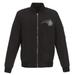 Men's JH Design Black Orlando Magic Lightweight Nylon Full-Zip Bomber Jacket