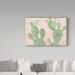 Union Rustic 'Cactus Panel III' Acrylic Painting Print on Wrapped Canvas in White | 30 H x 47 W x 2 D in | Wayfair 2BB1AF7BC9AB4EF4B3116AF88DE71FAB