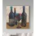Fleur De Lis Living 'Wine Splash Light III' Acrylic Painting Print on Wrapped Canvas Canvas | 14 H x 14 W x 2 D in | Wayfair