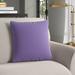 Ebern Designs Isavella Water Resistant Outdoor Throw Pillow Polyester/Polyfill blend in Indigo | 18 H x 18 W x 6 D in | Wayfair