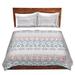 Union Rustic Sam Pom Graphic Design African Dreams Microfiber Duvet Covers Microfiber in Blue/Indigo/White | Twin | Wayfair