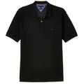 Tommy Hilfiger - Mens Polo Shirts - Mens Shirts - Tommy Hilfiger Core Polo Shirt - Regular Fit Polo Sport Top - Flag Black - Size Medium