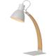 Lucide - Lampe de bureau - 1xE27 - Blanc curf