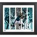 Fletcher Cox Philadelphia Eagles Framed 15'' x 17'' Player Panel Collage