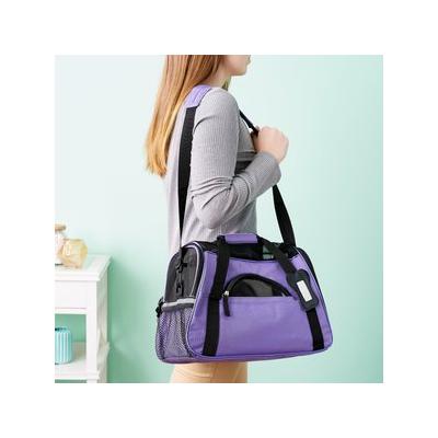 Paws & Pals Dog & Cat Carrier Bag, Purple, Small/Medium