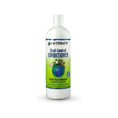 Earthbath Shed Control Green Tea & Awapuhi Dog & Cat Conditioner, 16-oz bottle