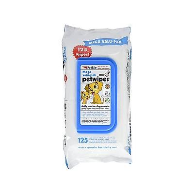 Petkin Petwipes Vanilla & Coconut Valu-Pak Dog & Cat Wipes, 125 count