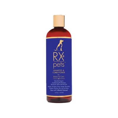 RX 4 Pets Dog & Cat Skin Irritation Shampoo & Conditioner, 16-oz bottle