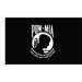 U.S. Flag Store U.S. POW/MIA 2-Sided Polyester 36 x 60 in. House Flag in Black | 36 H x 60 W in | Wayfair 64-100-96213