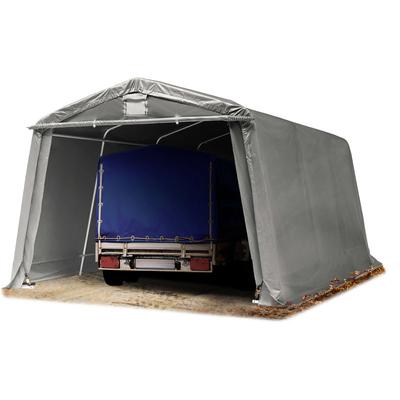 Abri/Tente garage PREMIUM 3,3 x 4,8 m pour voiture et bateau - toile PVC env. 500g/m² imperméable